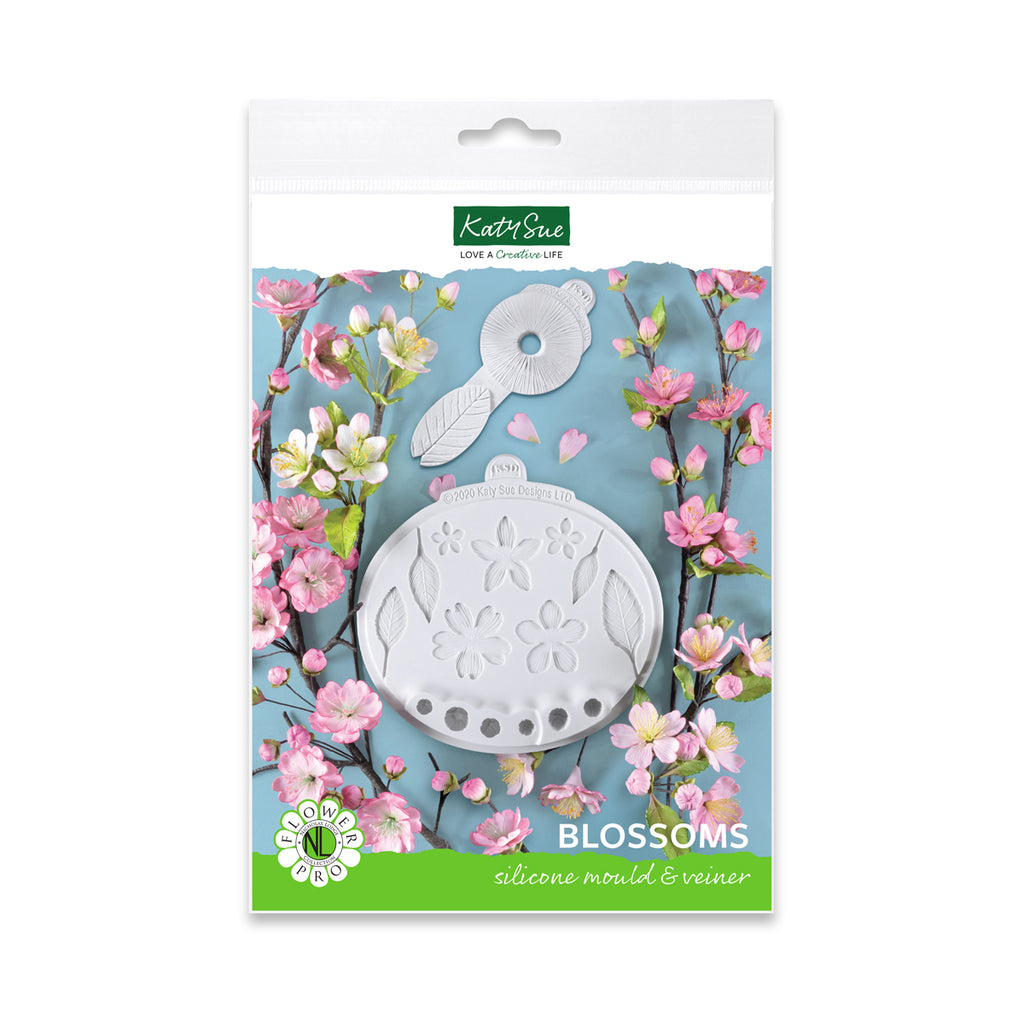 Silicone mould - 4 flowers – Just Any Dream