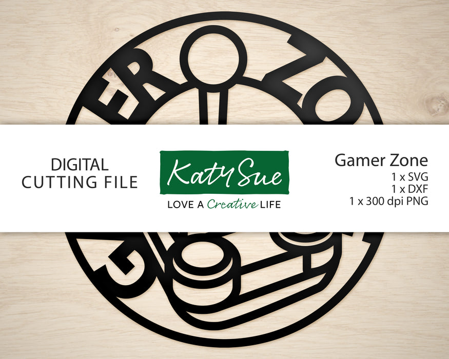 Gamer Zone | Digital Cutting File