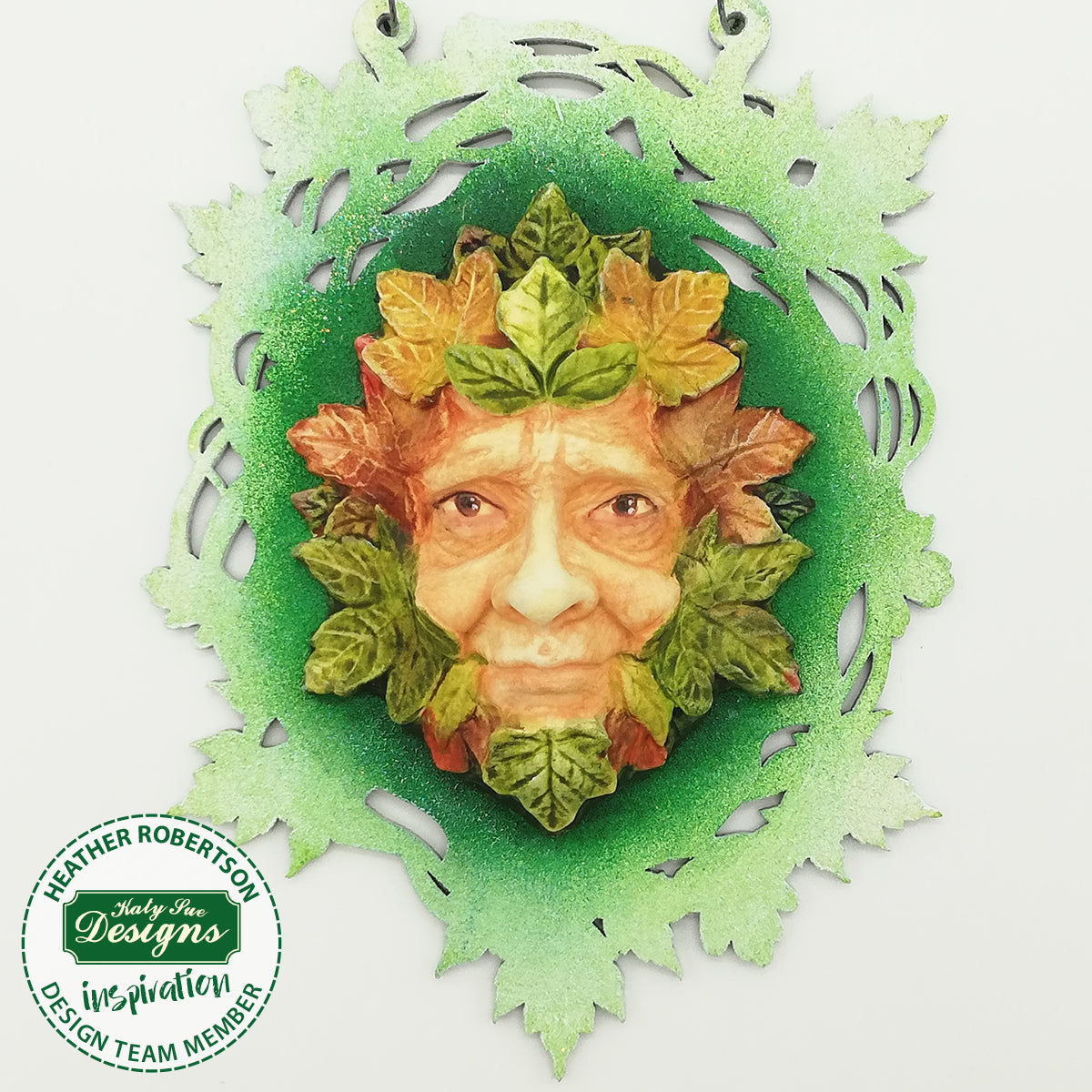 Green Man Silicone Mould