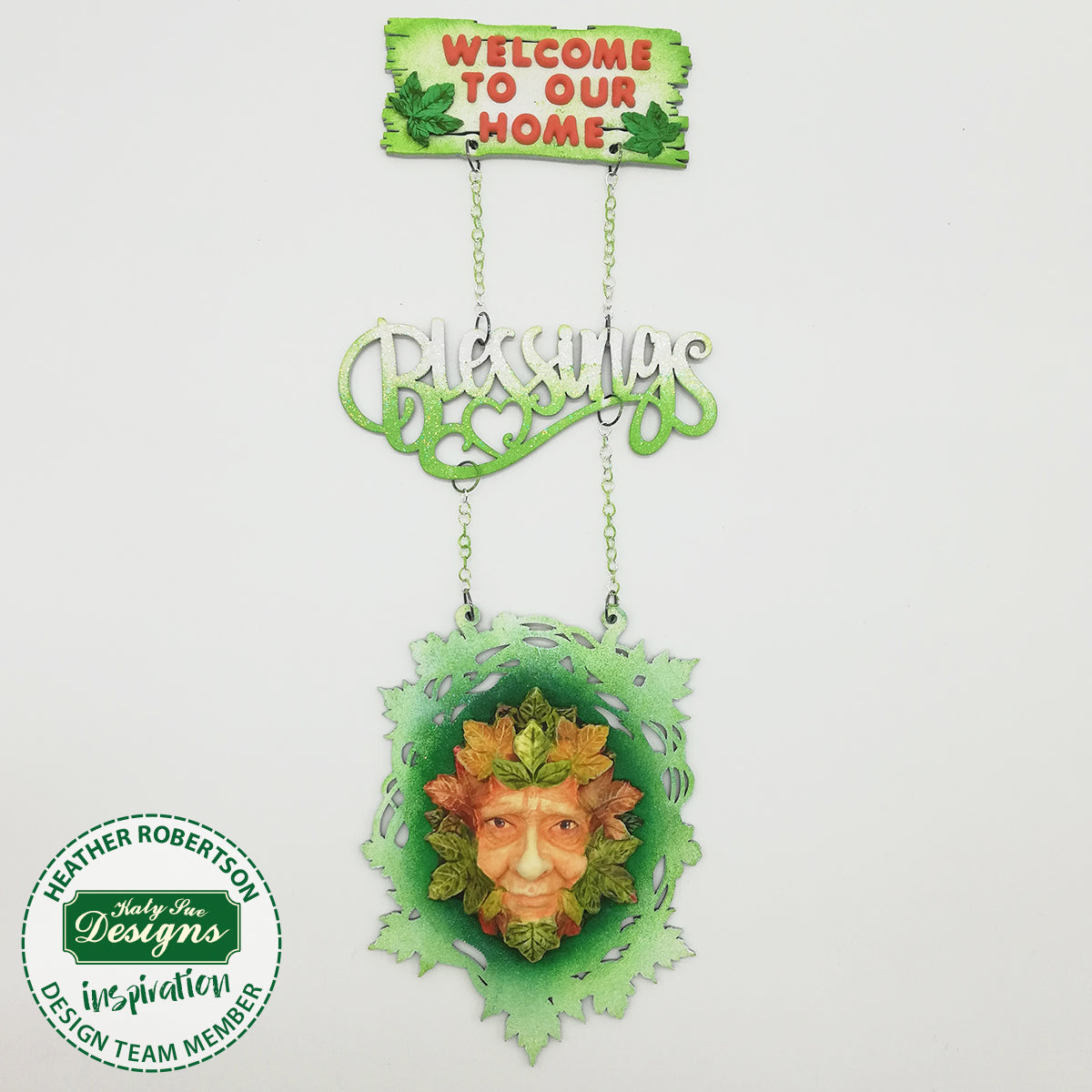 Green Man Silicone Mould