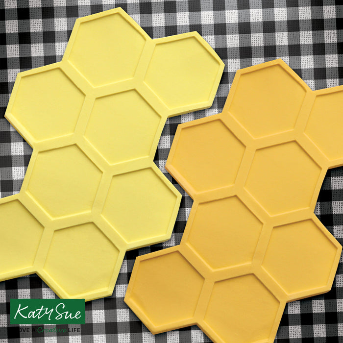 Large Continuous Honeycomb Silicone Mould