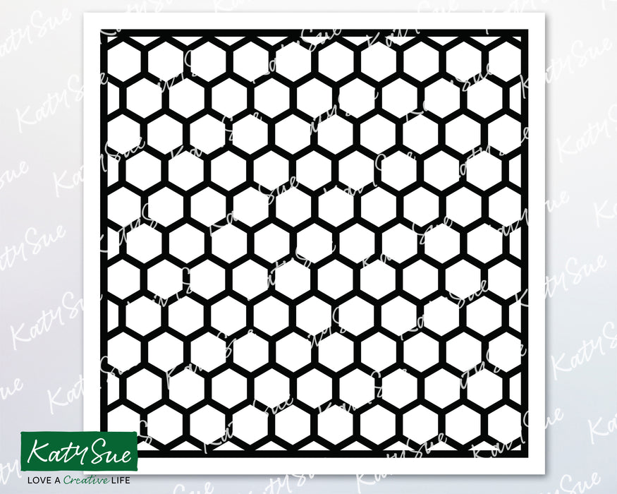 Honeycomb Stencil | Digital Cutting File