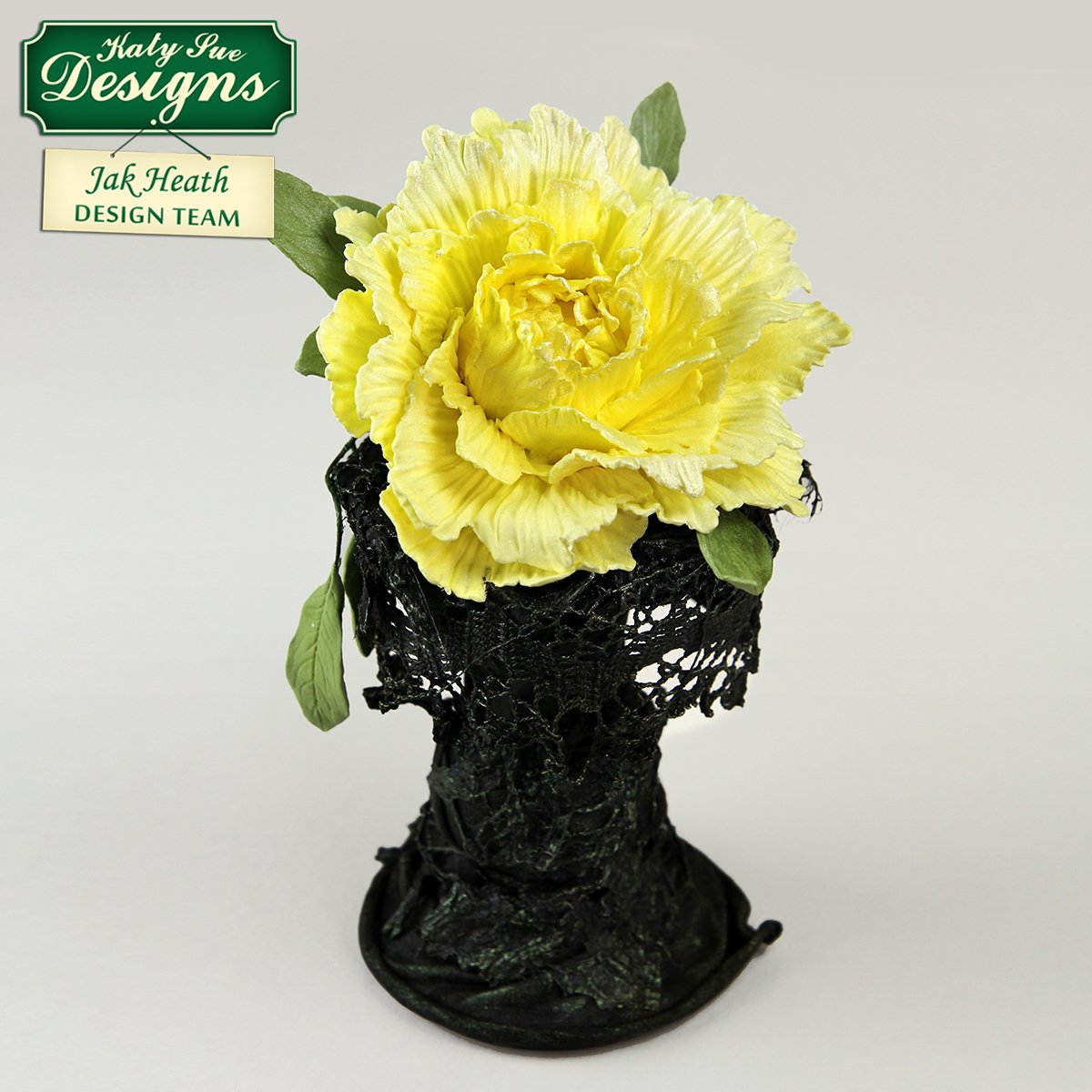 C - Craft Idea using the Flower Pro Peony Leaves Mould