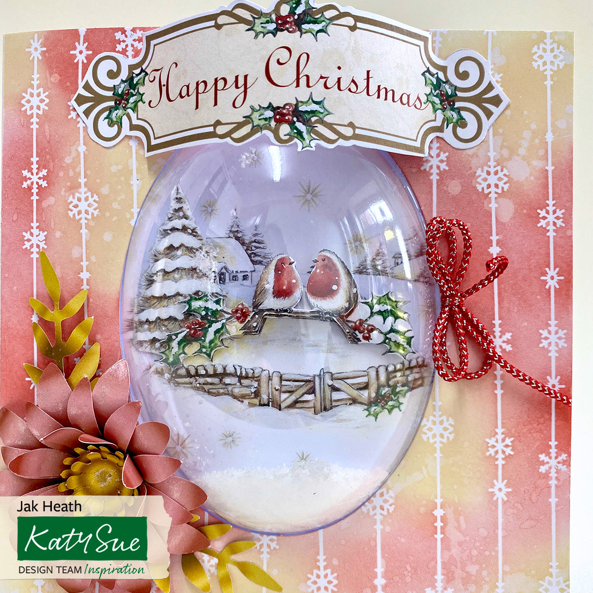 Snow Globe 6x6 Card Kit