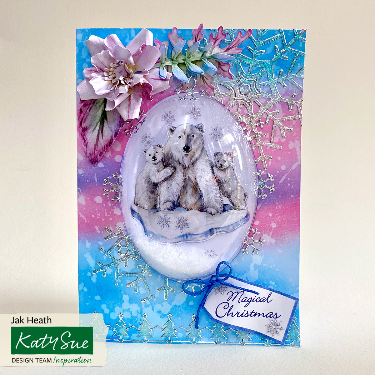 Snow Globe 5x7 Card Kit