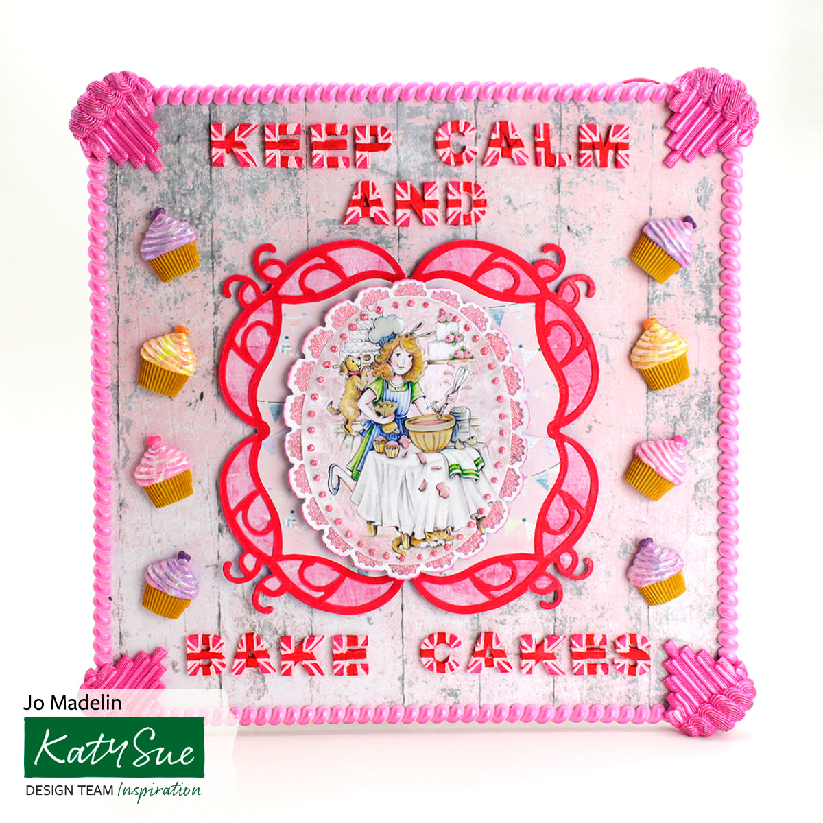 Union Jack Alphabet and Numbers Silicone Moulds, set of 2