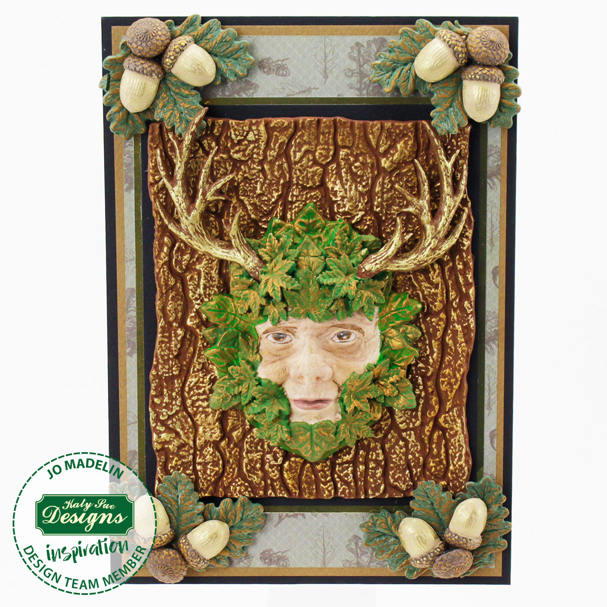 Green Man Silicone Mould