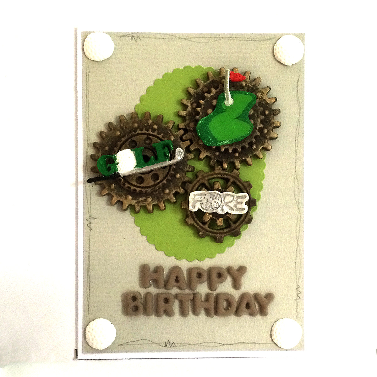 Miniature Golf Silicone Mould