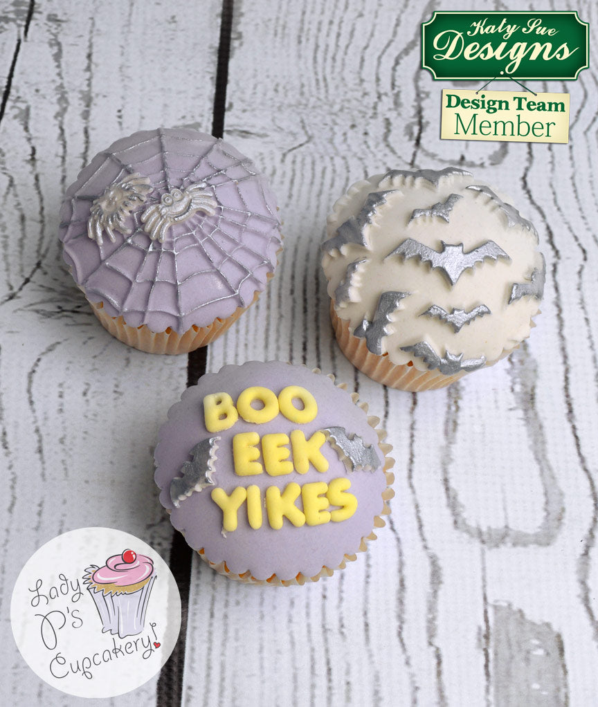 Mini Domed Alphabet & Numbers Silicone Mould