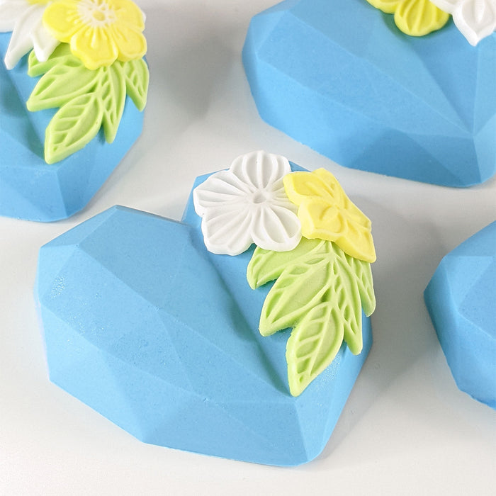 Stylised Flowers Silicone Mould