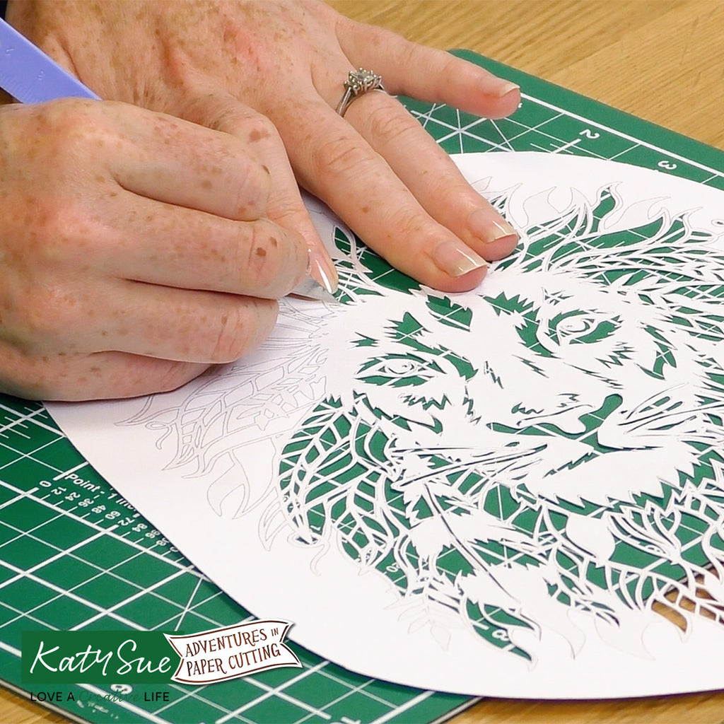 Paper Cut Layout Paper Cutting — Katy Sue Designs