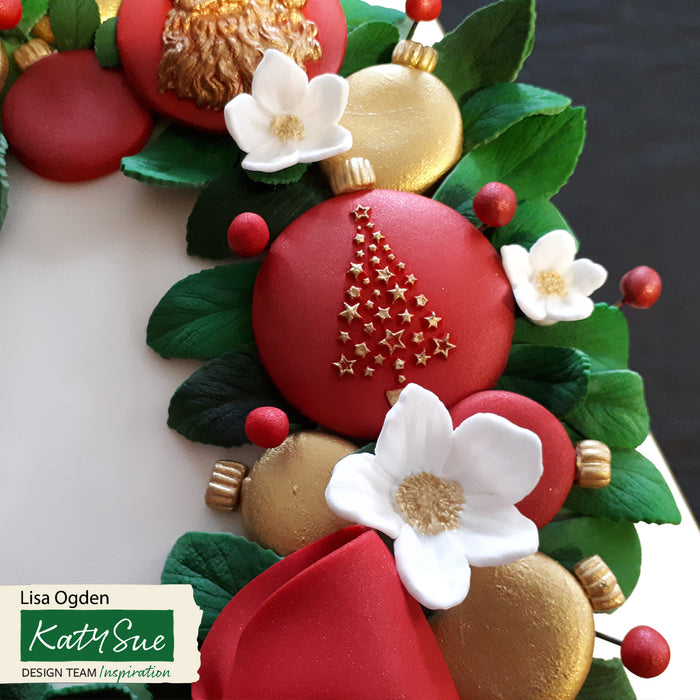 Weihnachtsbaum Cupcake Topper Silikonform