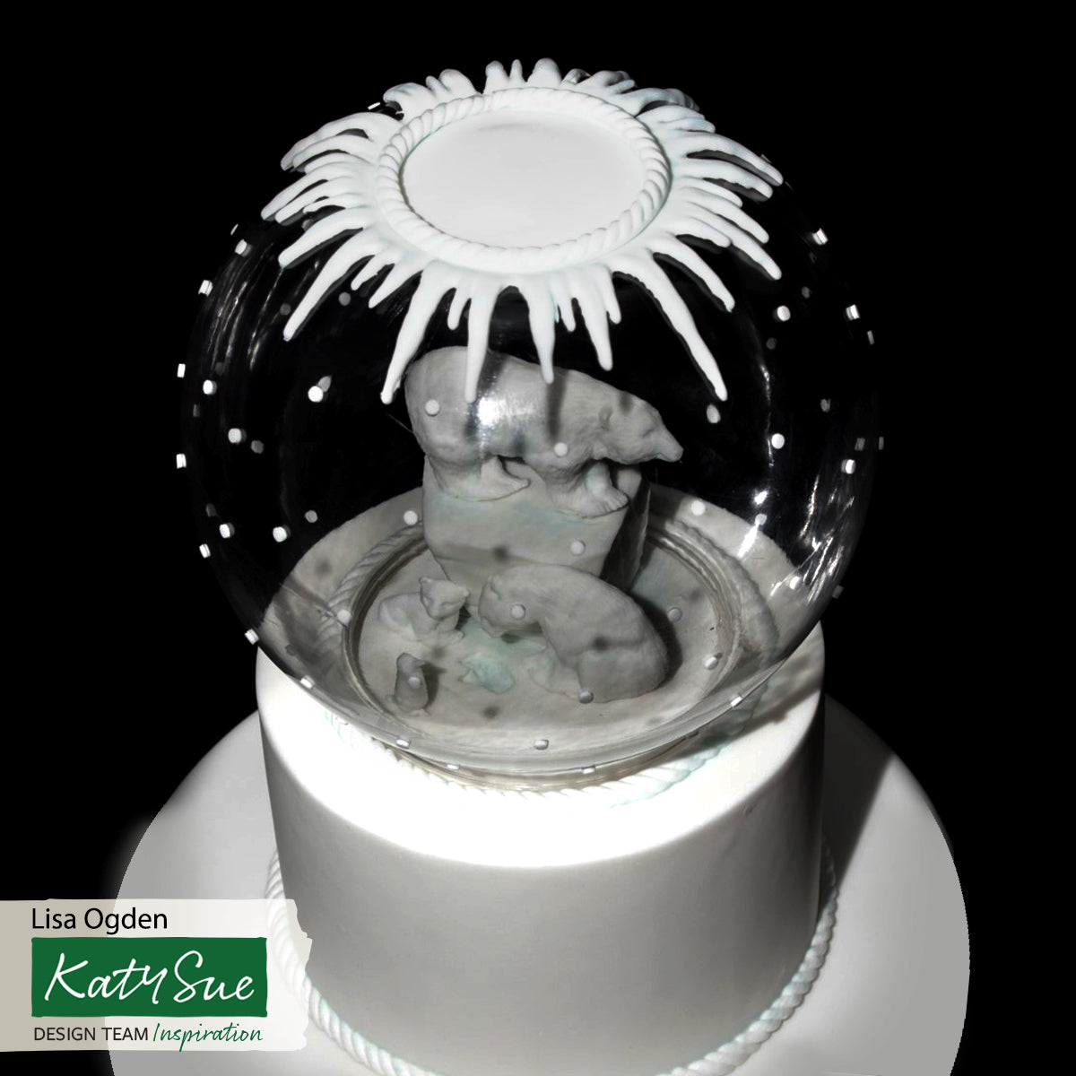 Polar Bear Family Silicone Mould