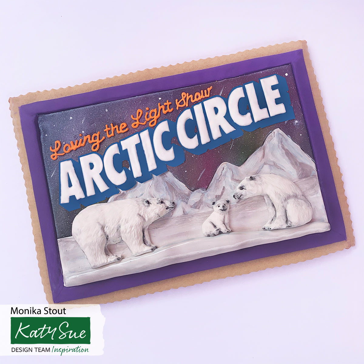 Polar Bear Family Silicone Mould