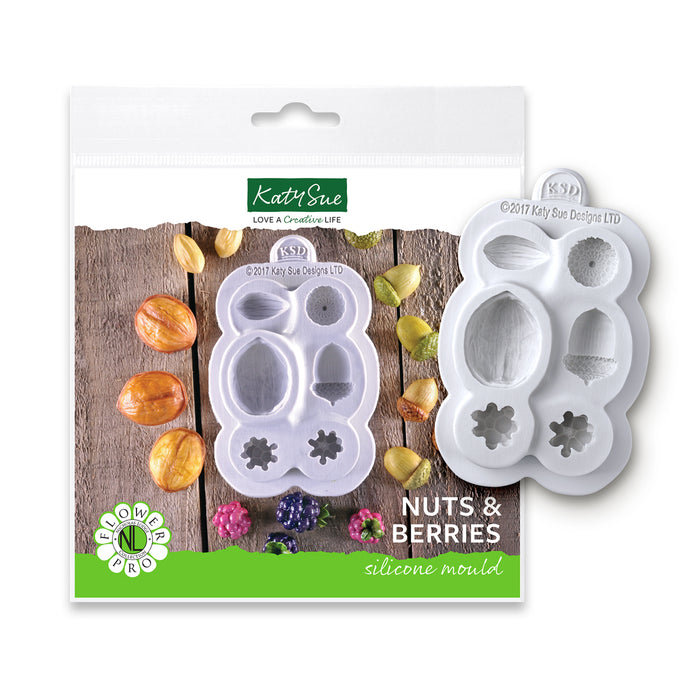 Flower Pro Nuts & Berries Silicone Mould