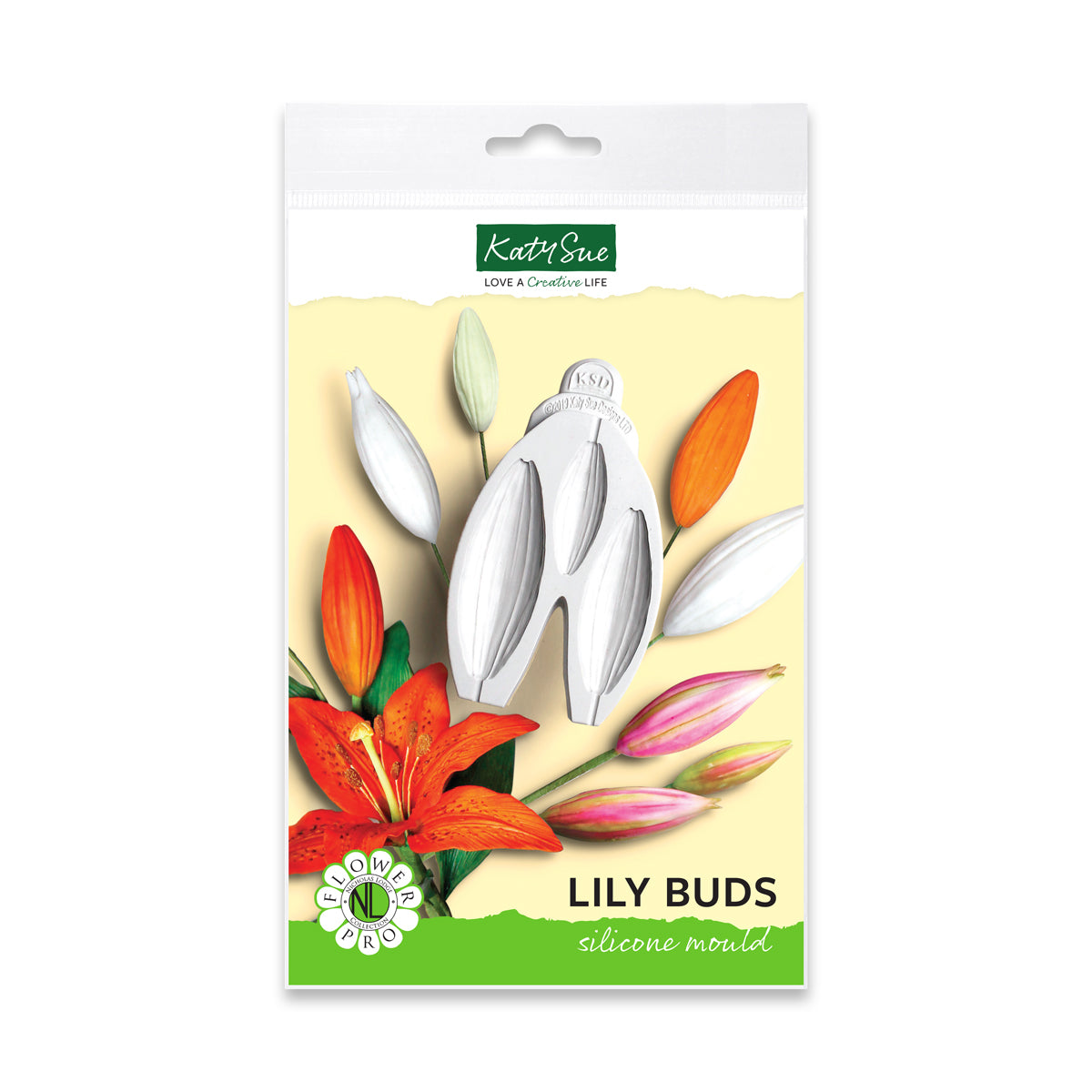 Flower Pro Lily Buds Silicone Mould — Katy Sue Designs