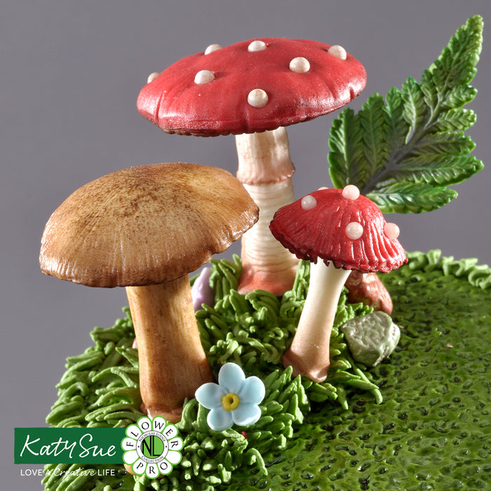 Katy Sue Flower Pro Toadstools and Mushrooms Mold and Veiner