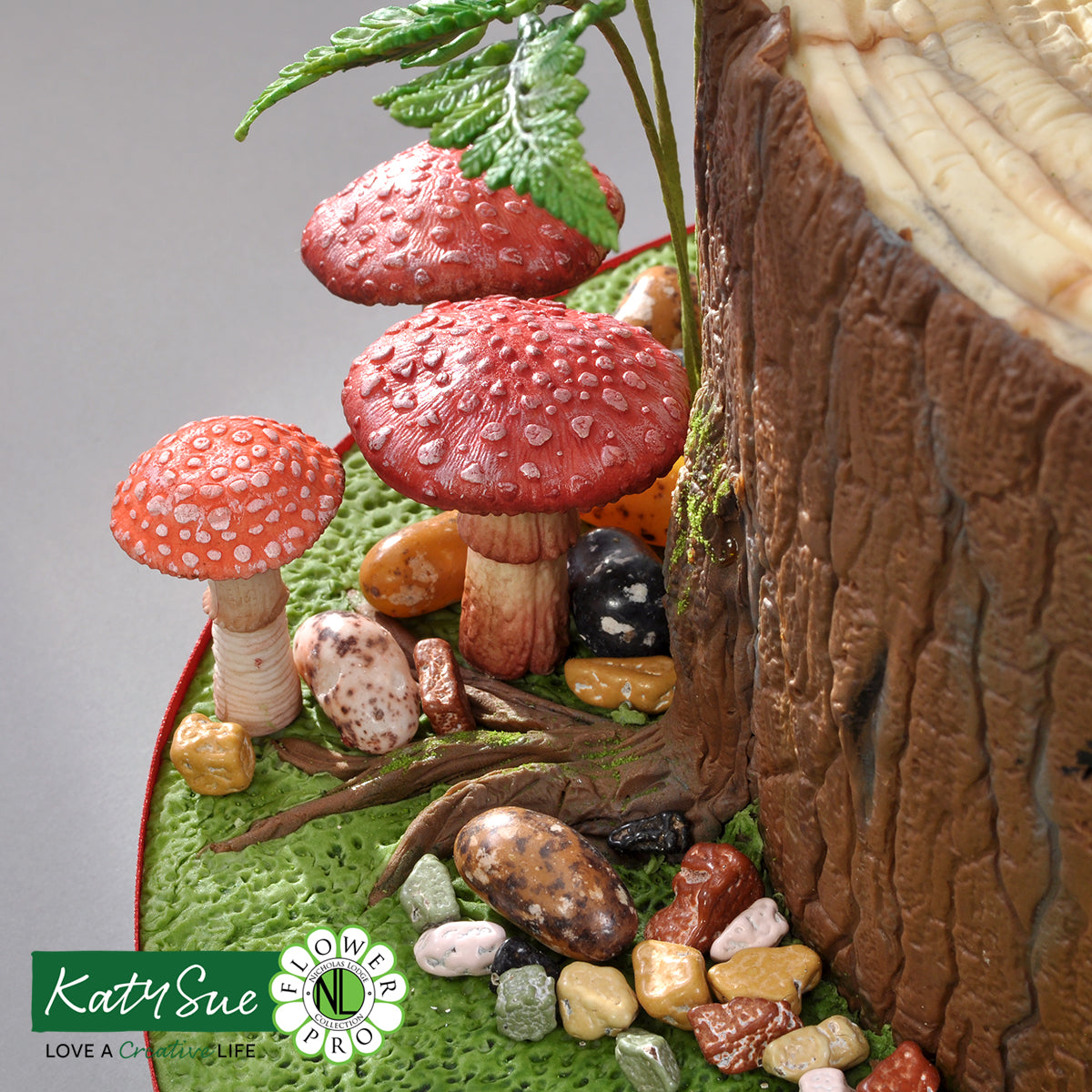 Flower Pro Toadstools and Mushrooms Mould and Veiner