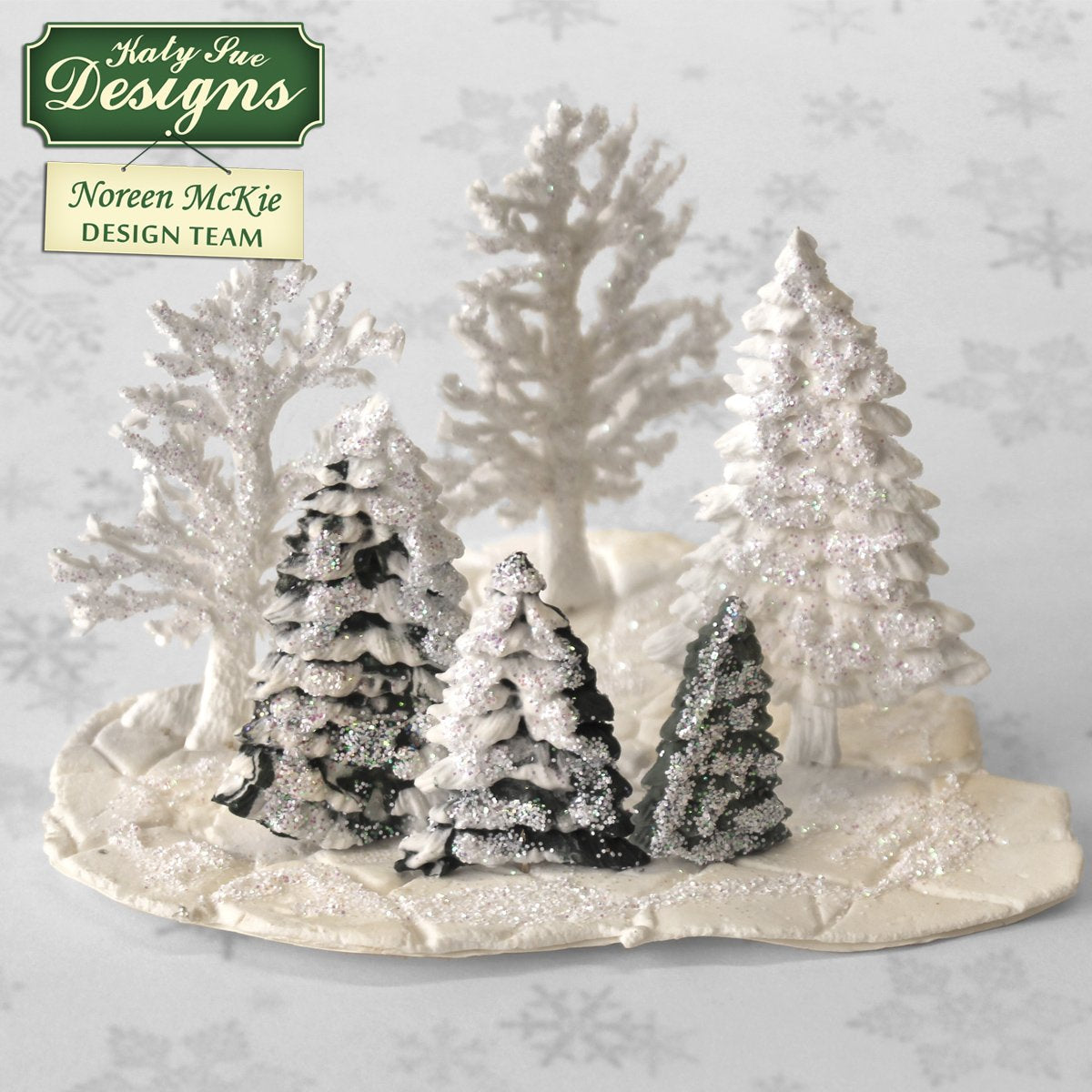 C - An idea using the Fir Trees Silhouettes Silicone Mould