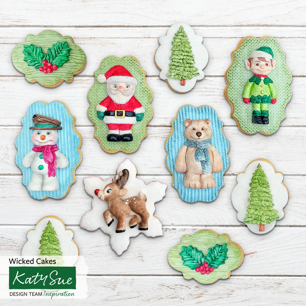 CD - Elf Cookie Decorating Mould