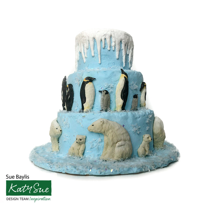Penguins, Polar Bears and Icicles Silicone Mould Bundle