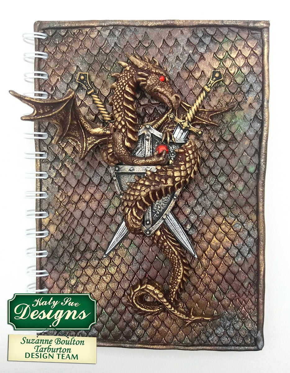 C - Dragon Scales Cake and Craft Mould