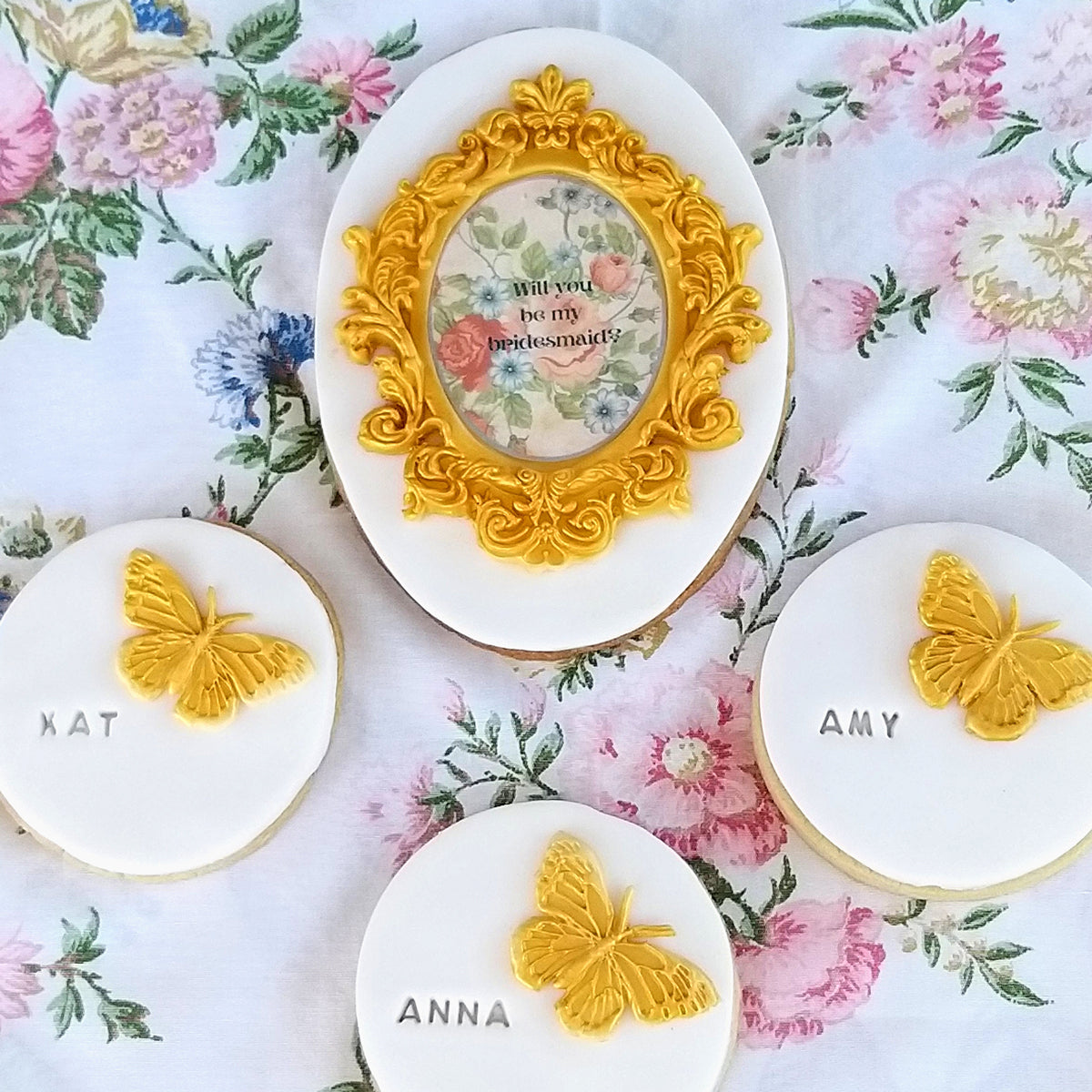 Large Oval Vintage Frame Silicone Mould