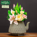 CD - Cake Idea using the Calla Lily & Tulip Leaf Vein & Texture Set