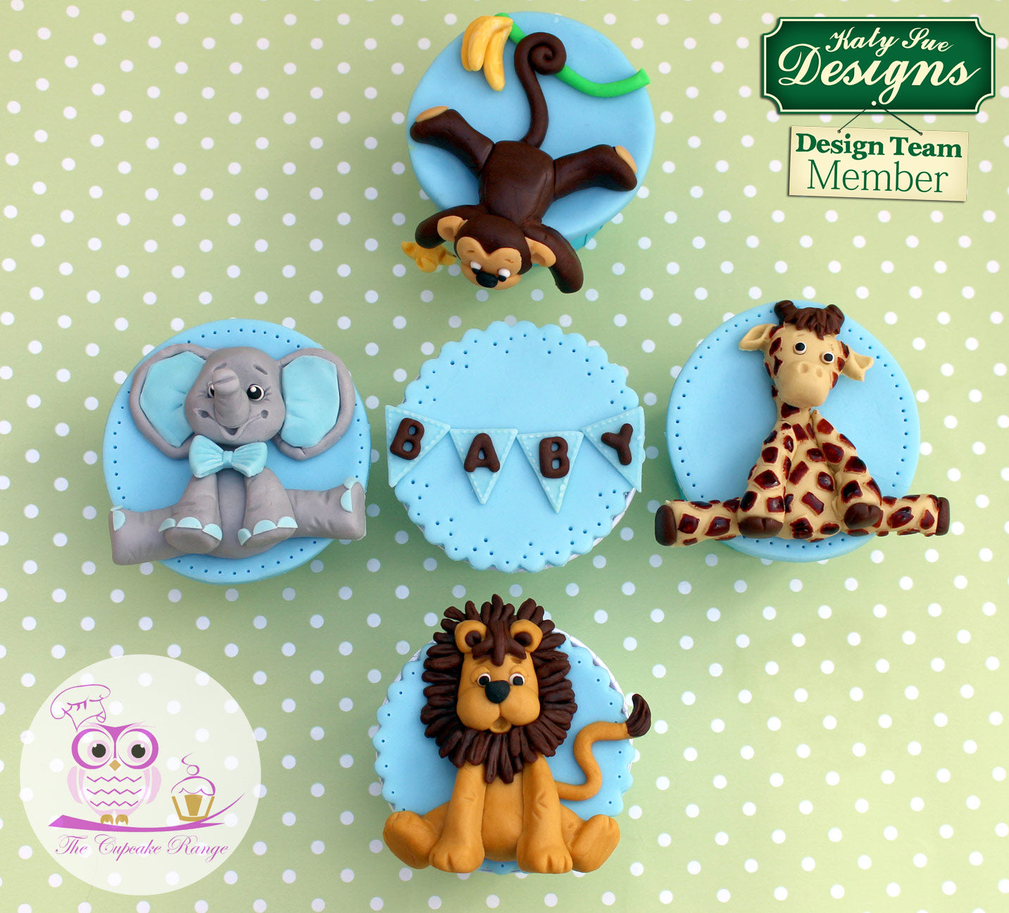 Mini Domed Alphabet & Numbers Silicone Mould