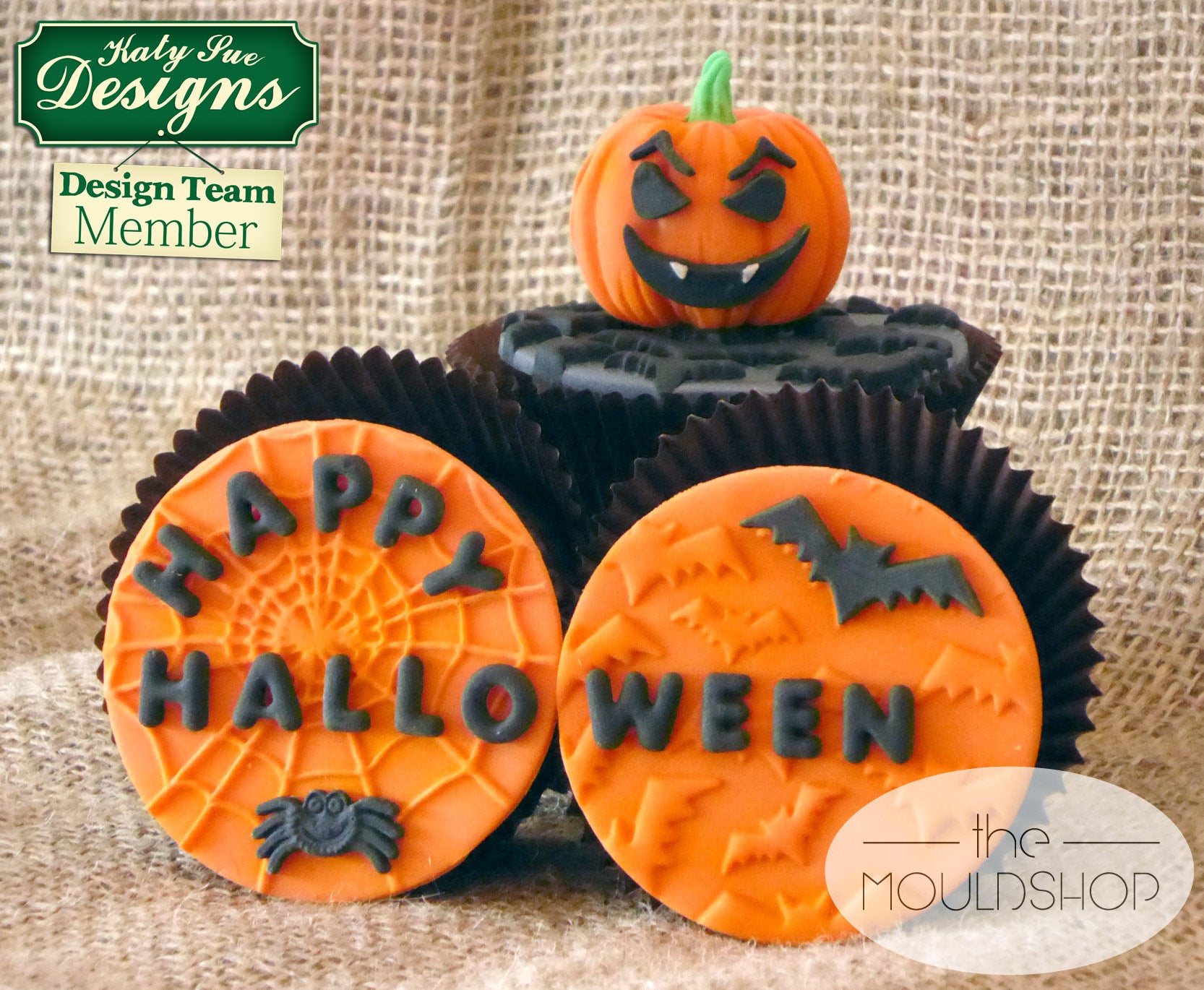 Mini Domed Alphabet & Numbers Silicone Mould