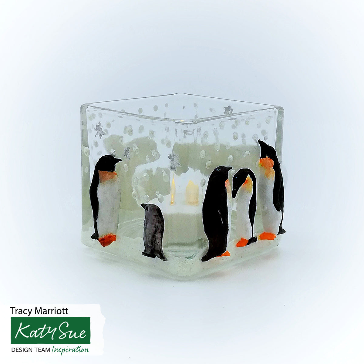 Penguin Family Silicone Mould