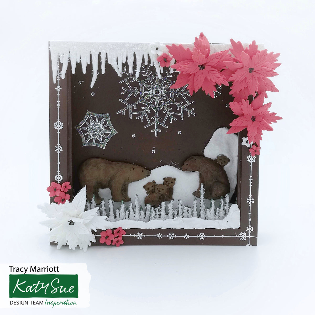 Polar Bear Family Silicone Mould