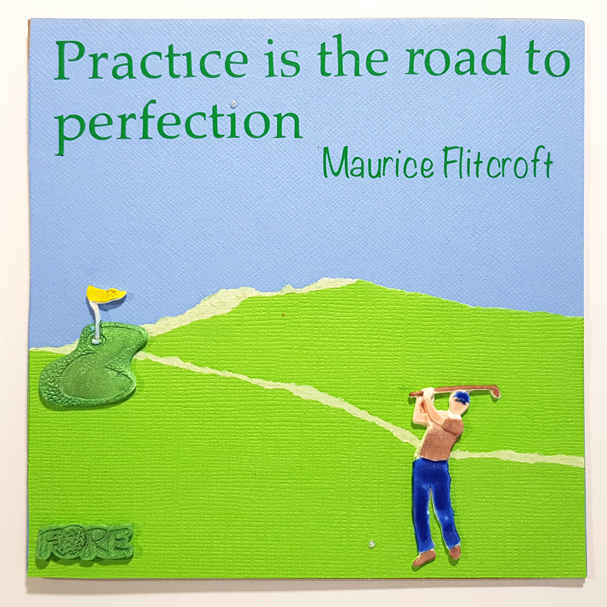 Miniature Golf Silicone Mould