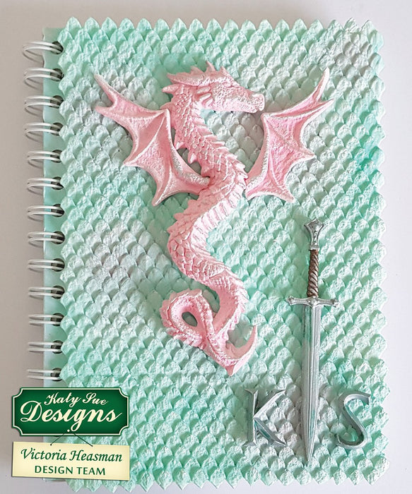 C - Dragon Scales Cake and Craft Mould