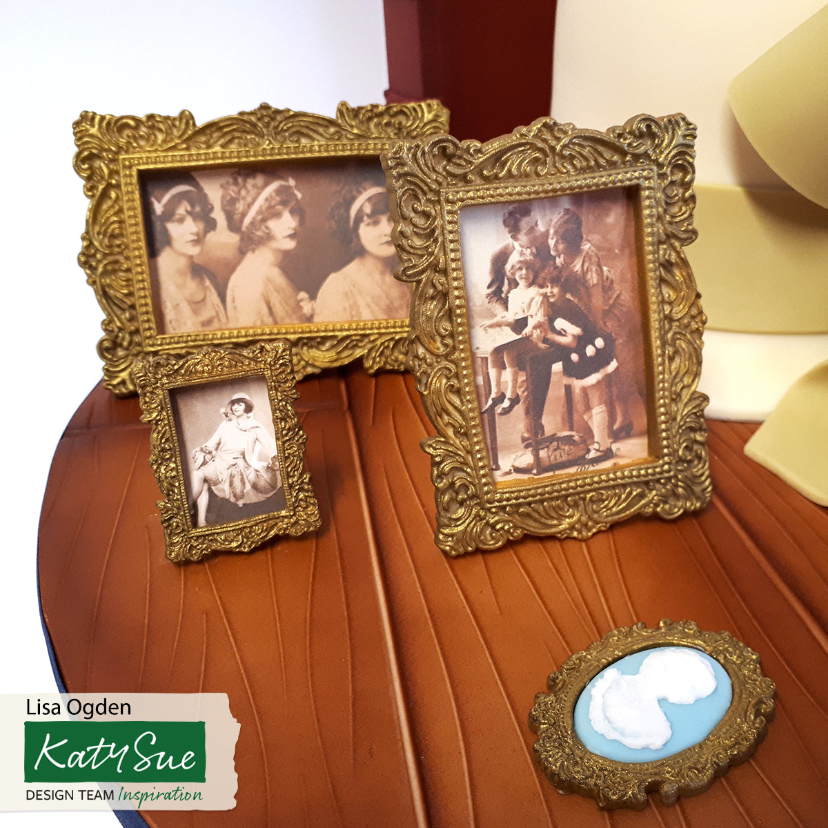 Large Vintage Frame Silicone Mould