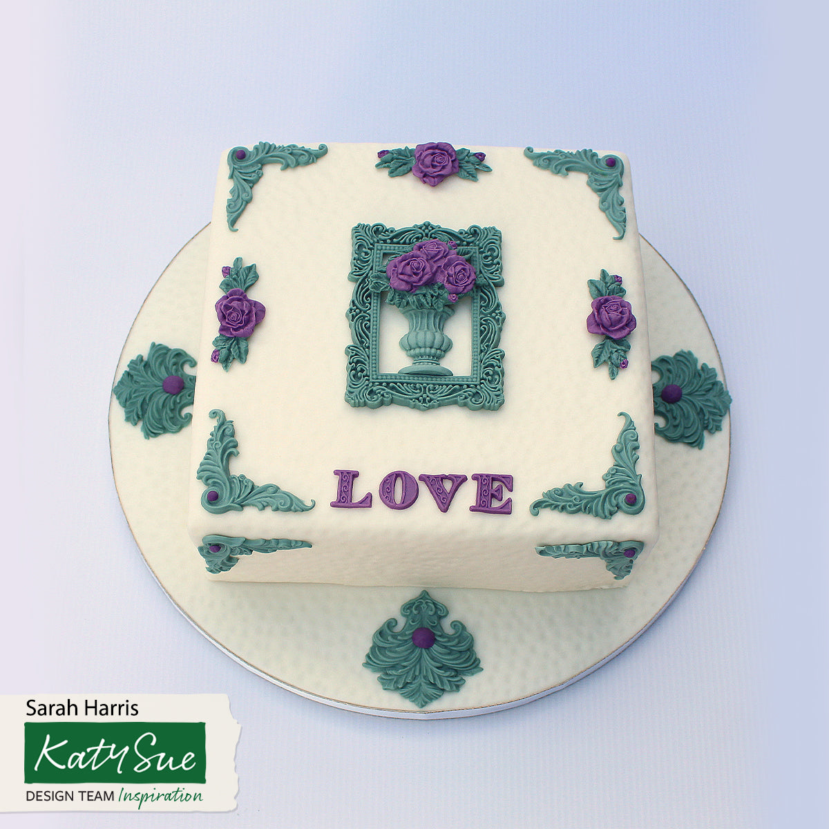 Large Vintage Frame Silicone Mould