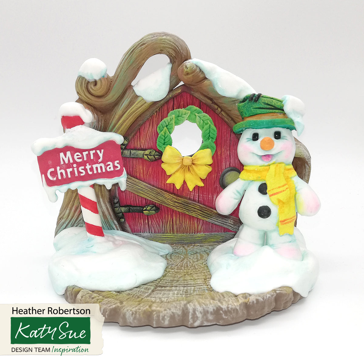 Snowman Silicone Mould