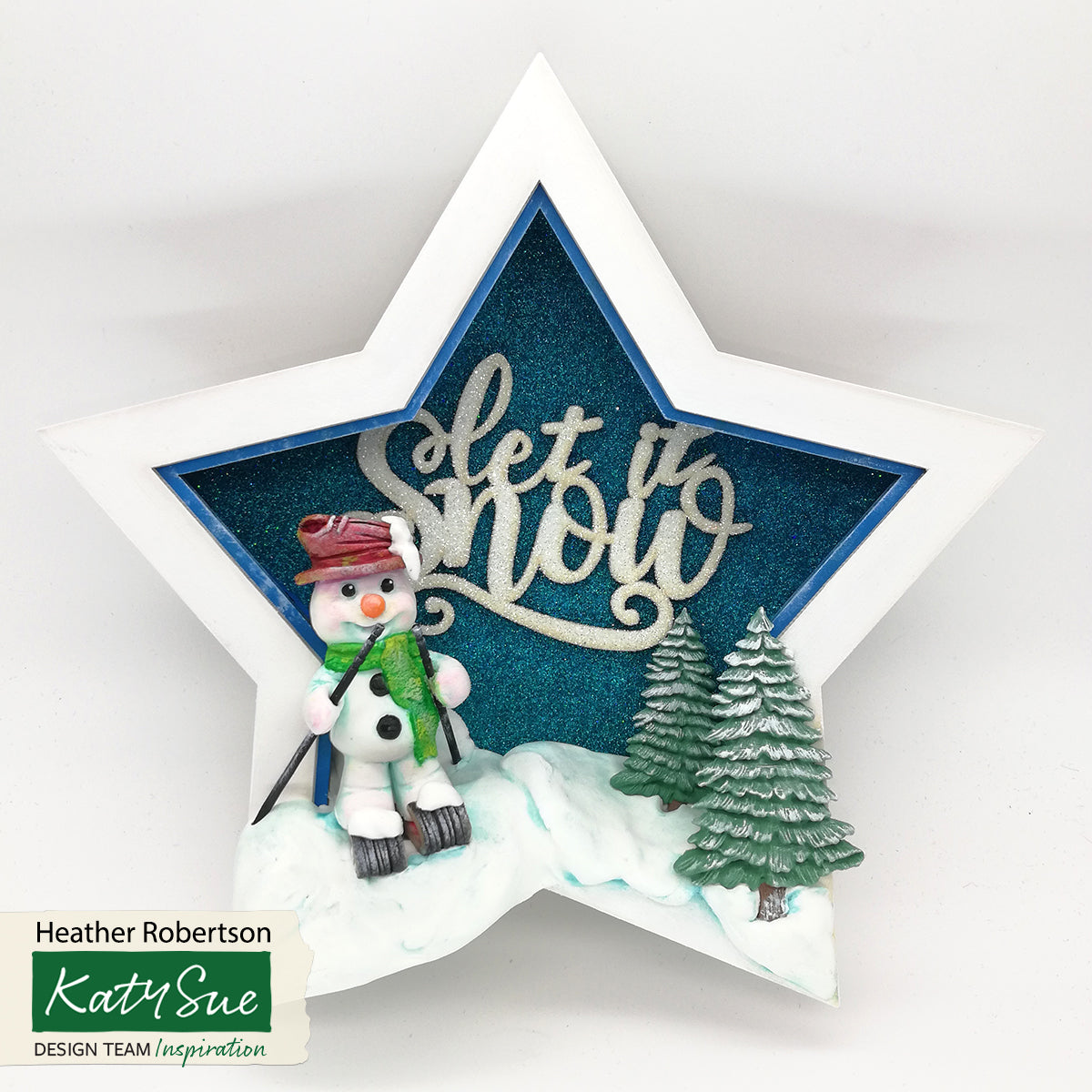 Snowman Silicone Mould