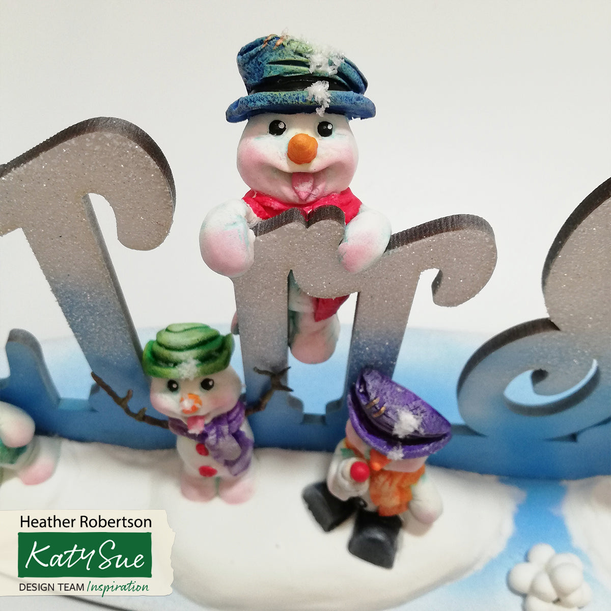 Snowman Silicone Mould