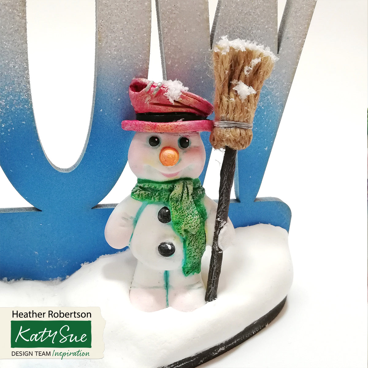 Snowman Silicone Mould