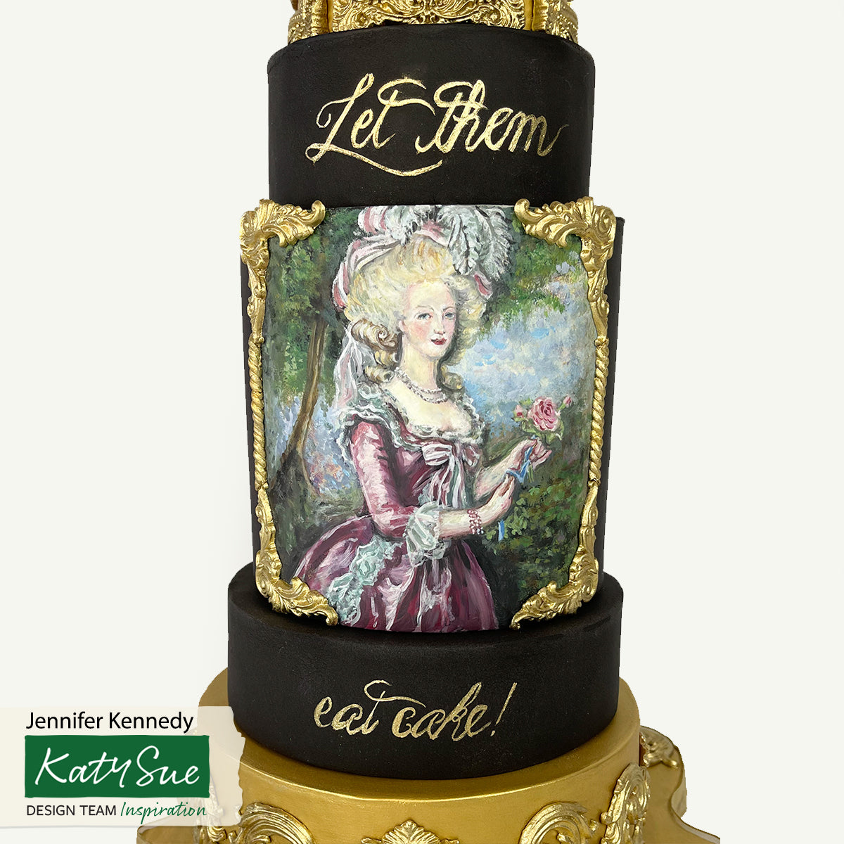 Medium Vintage Frame Silicone Mould