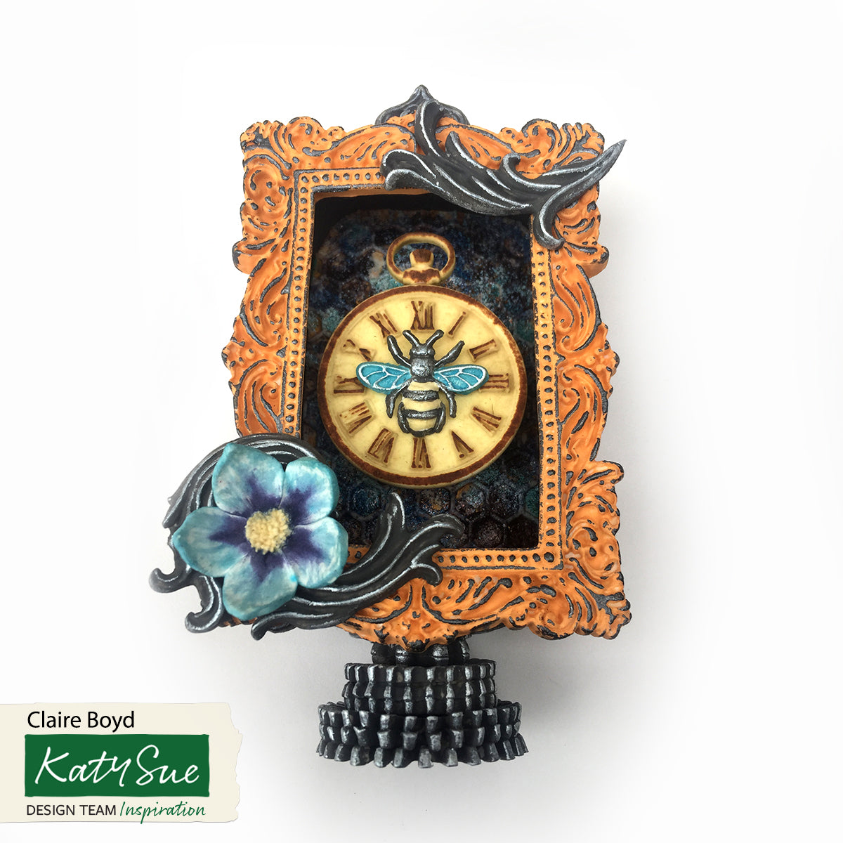 Large Vintage Frame Silicone Mould