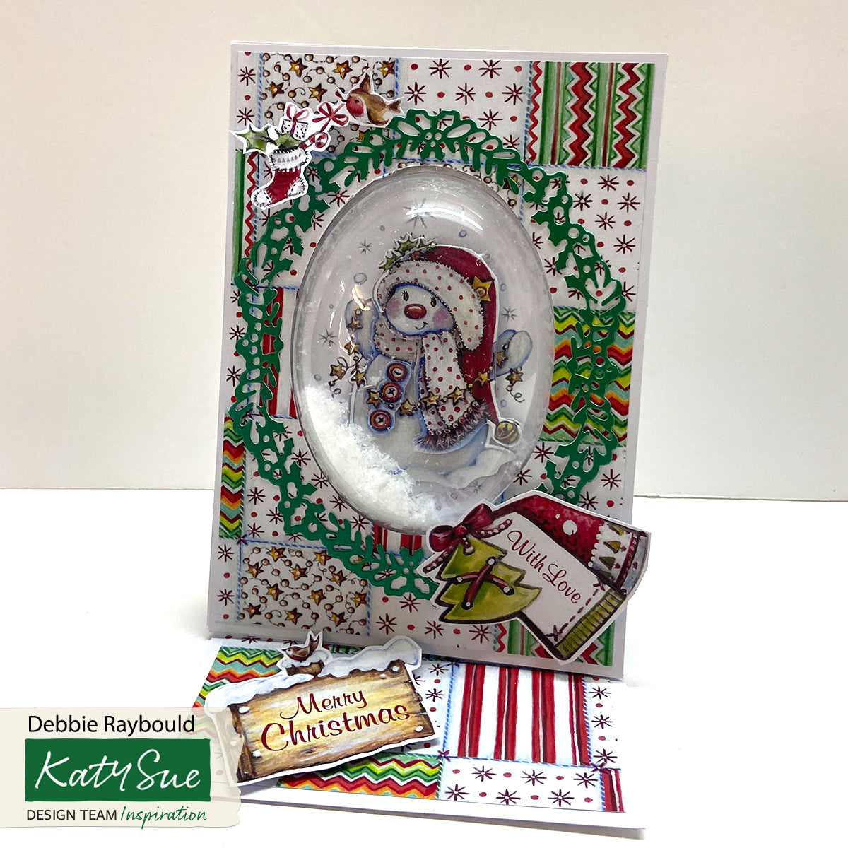 C - Snow Globe Die Set - Christmas Holly