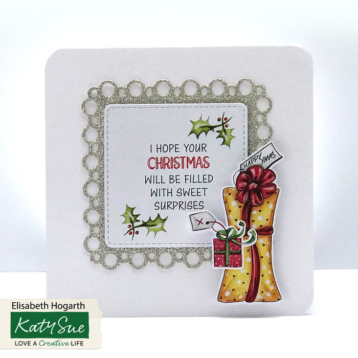 Papierbastelblock „Weihnachtszwerge“ (nicht gestanzt)