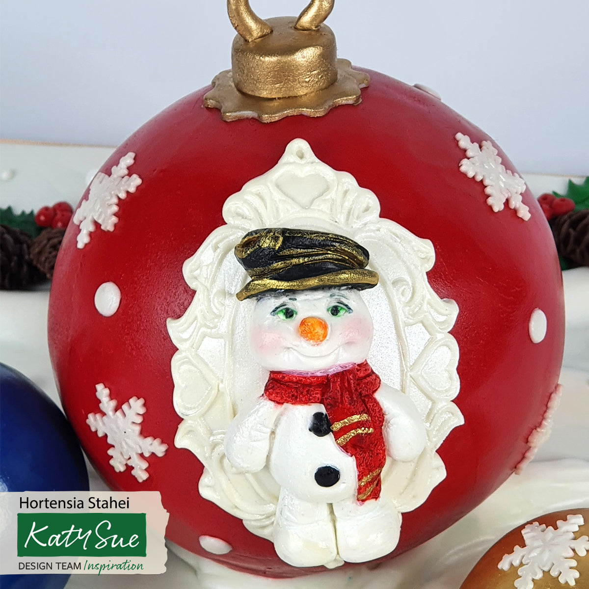 Snowman Silicone Mould