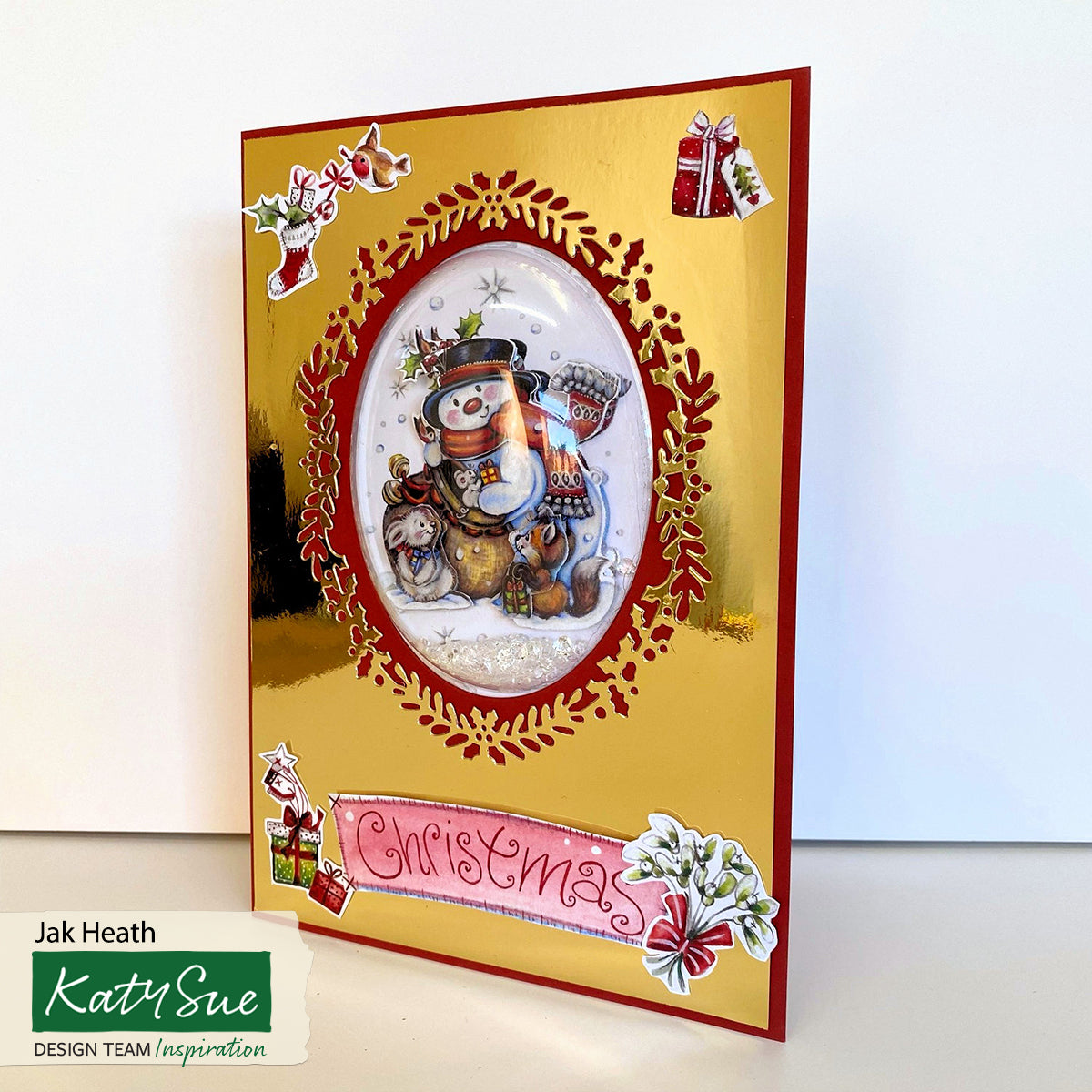 C - Snow Globe Die Set - Christmas Holly