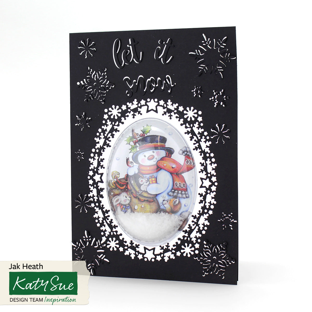 C - Snow Globe Die Set - Let it Snow