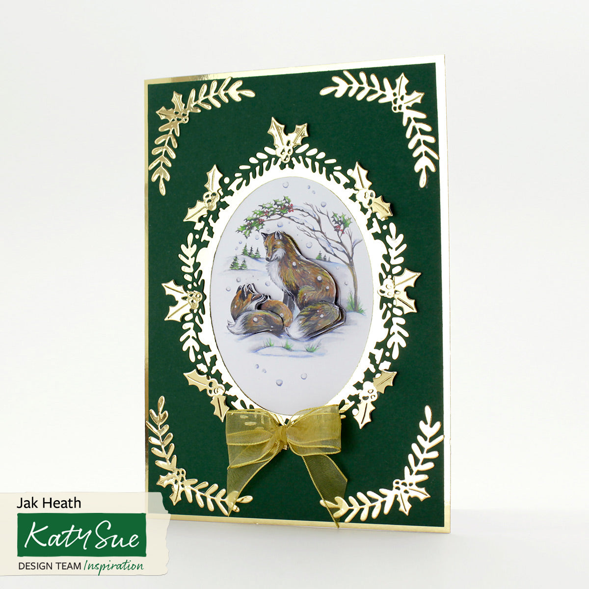 C - Snow Globe Die Set - Christmas Holly