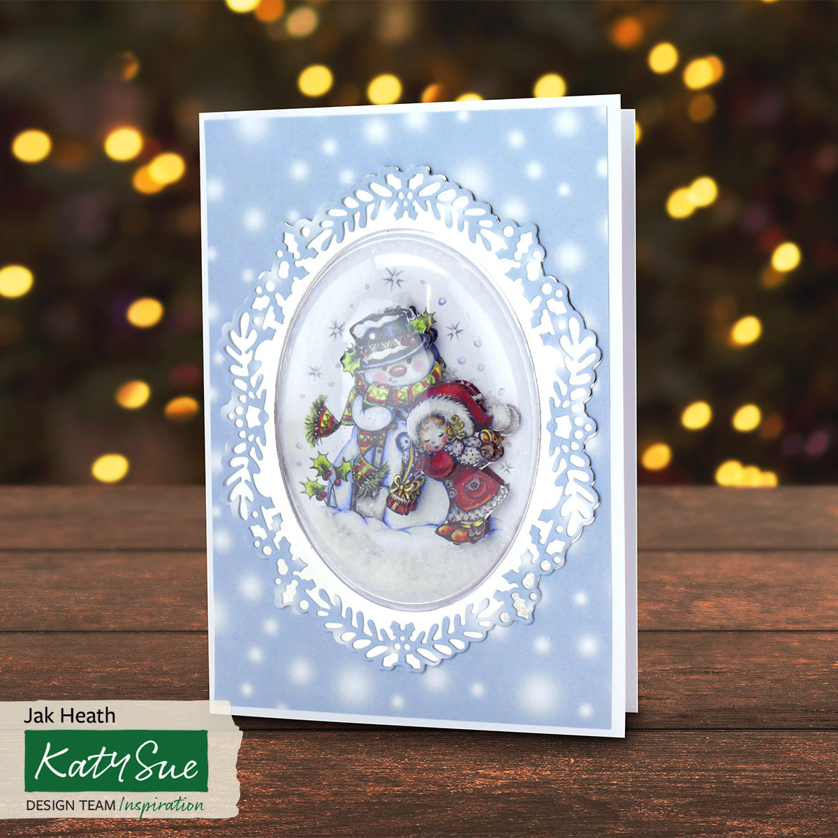 C - Snow Globe Die Set - Christmas Holly