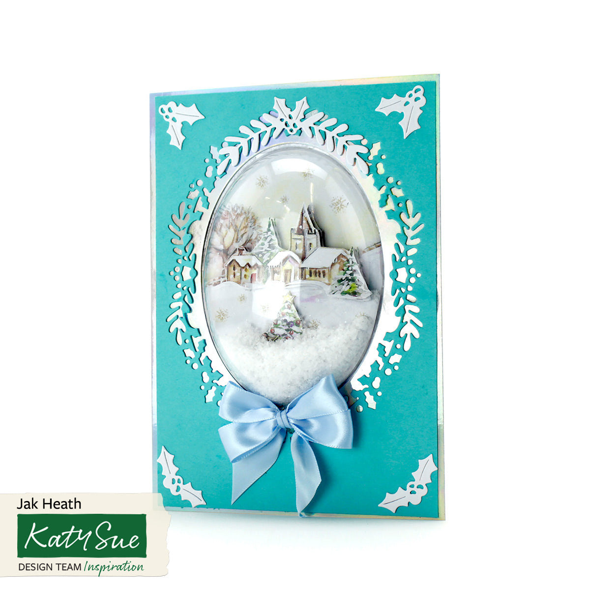 C - Snow Globe Die Set - Christmas Holly